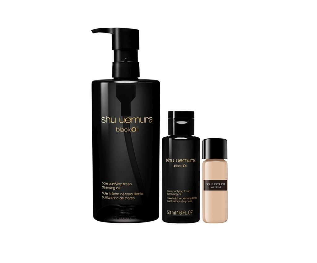 blackoil pore purifying fresh cleansing oil set